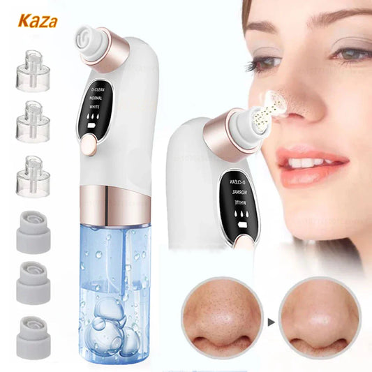 Blackhead Remover Pore Vacuum Face Cleaner Korean Electric Pimple Acne Black Head Removal USB Rechargeable Water Cycle